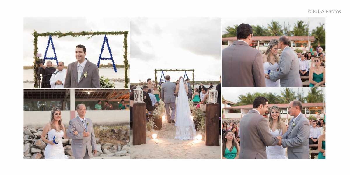 Casamento na praia do Y (Foto: Noiva Blog)
