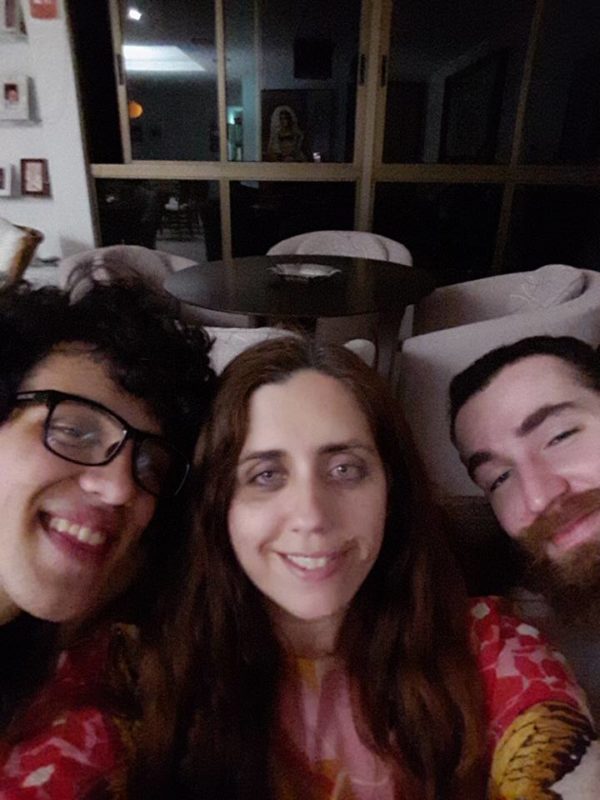 Pedro, Janaína (idealizadora da editora Mino) e Diego (Foto: Facebook)