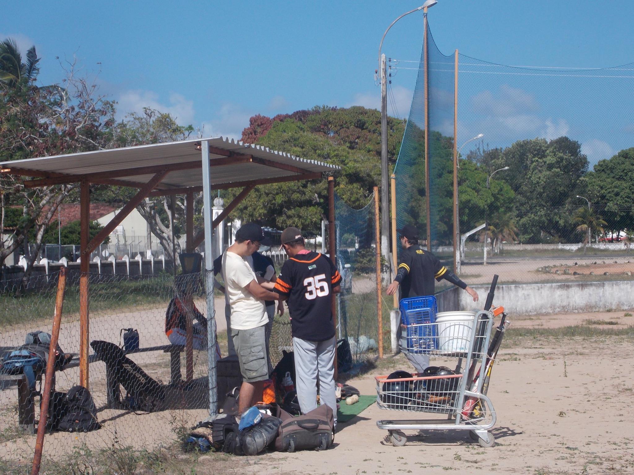 Baseball é treinado na Base Aérea de Natal 