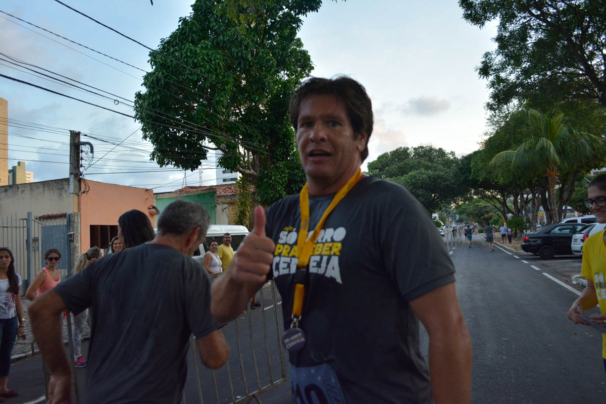 Corrida "Só Corro Para Beber Cerveja" aconteceu em Natal neste sábado (10)