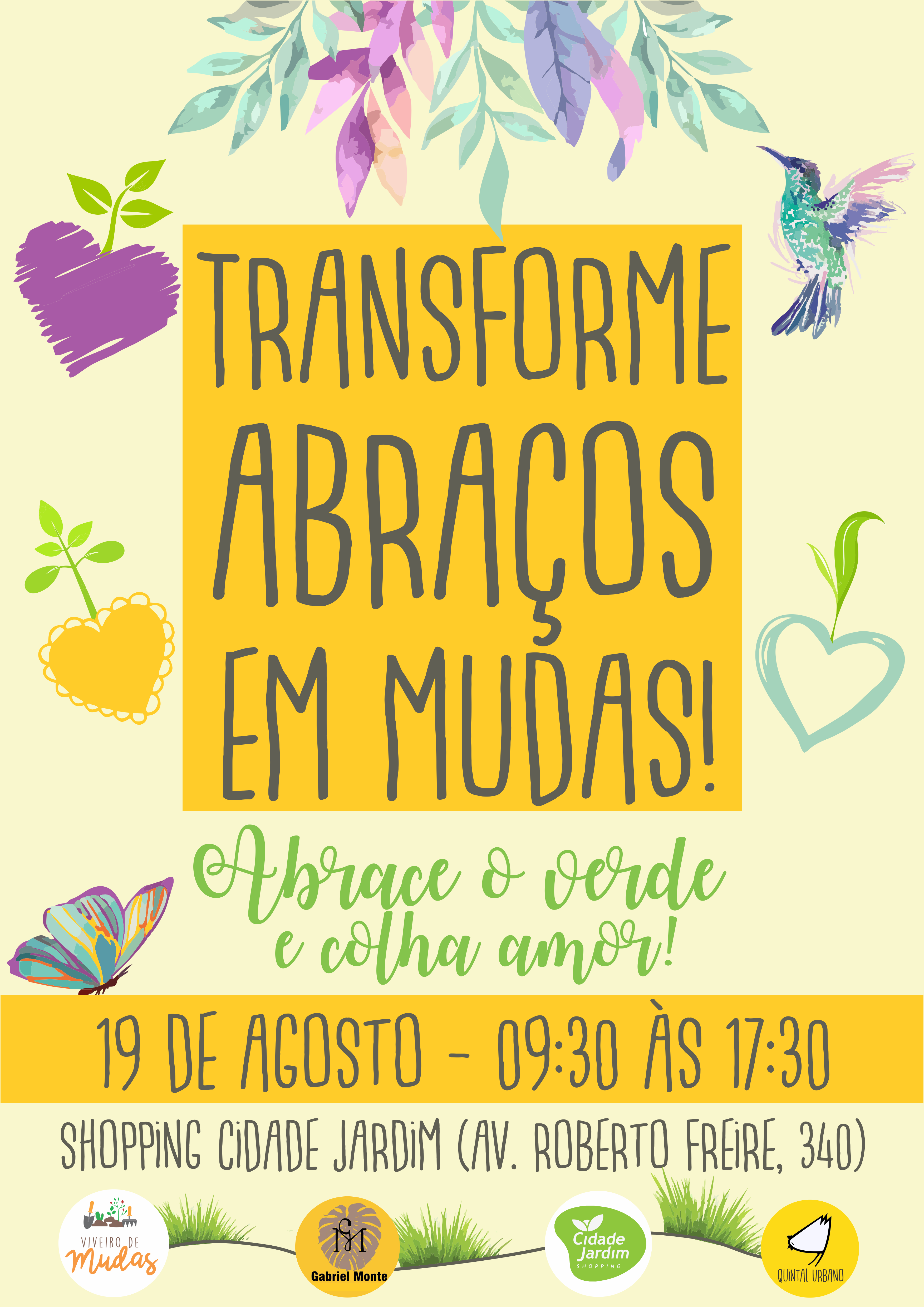 Grupo de doação de mudas realiza ação em parceria com shopping da zona Sul – Brechando Grupo de doação de mudas realiza ação em parceria com shopping da zona Sul – Brechando